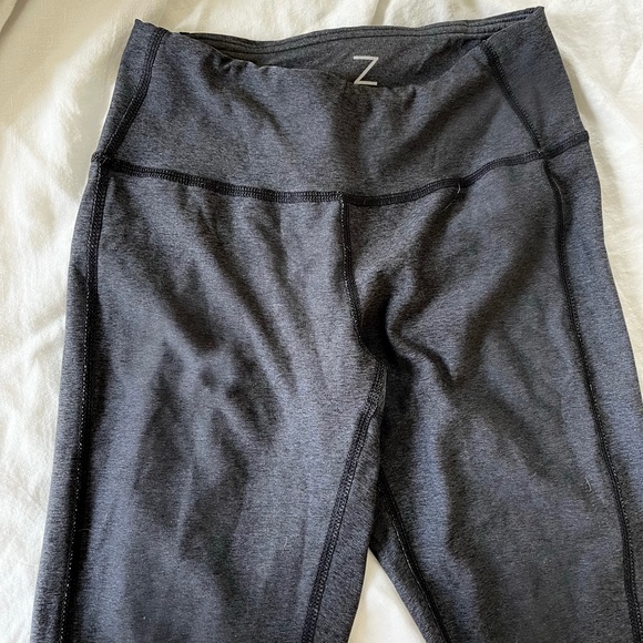 Z by Zella Dark Gray / Charcoal Full Length Leggings size XS - Picture 2 of 5